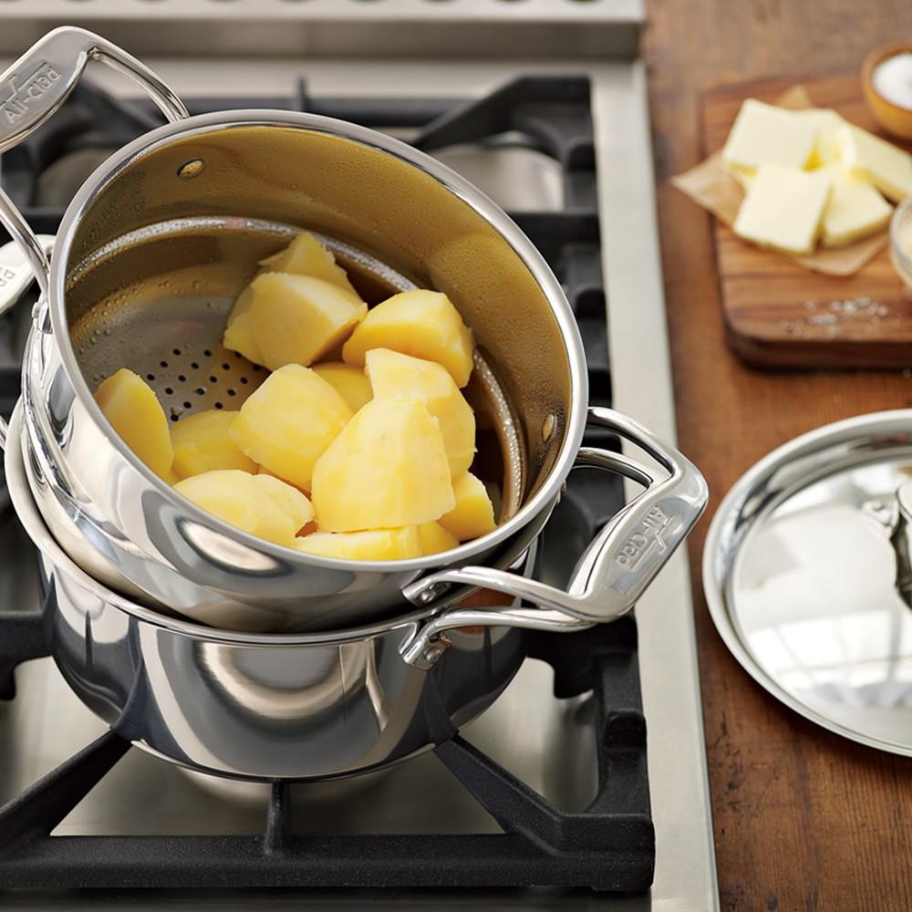All-Clad D5® Stainless Steel 2.8L Steamer Set | Williams Sonoma